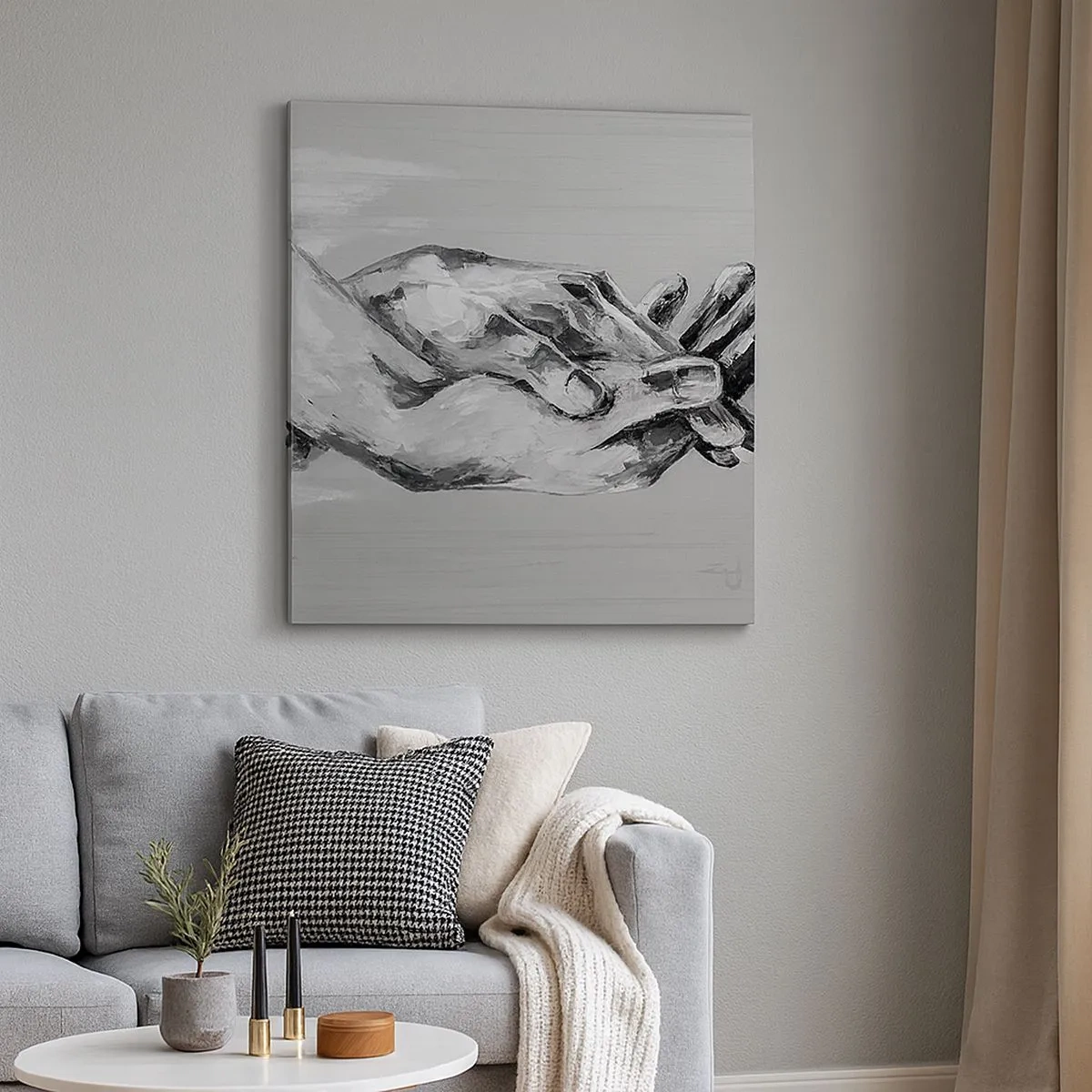 Obraz na plátně - Začátek… - 30x30 cm