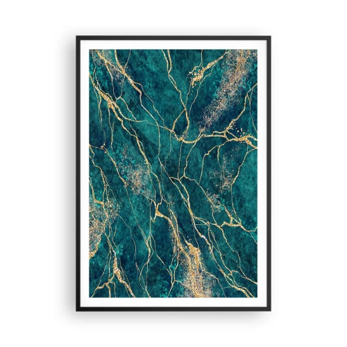 Plakát v černém rámu - Zlatá žíla - 70x100 cm