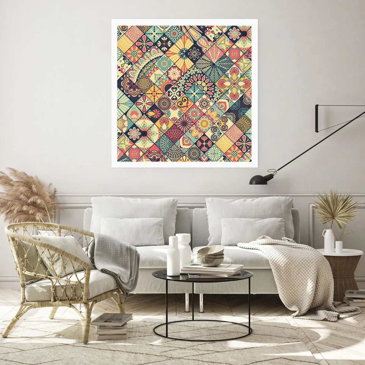 Plakát - Marokánská vize - 50x50 cm