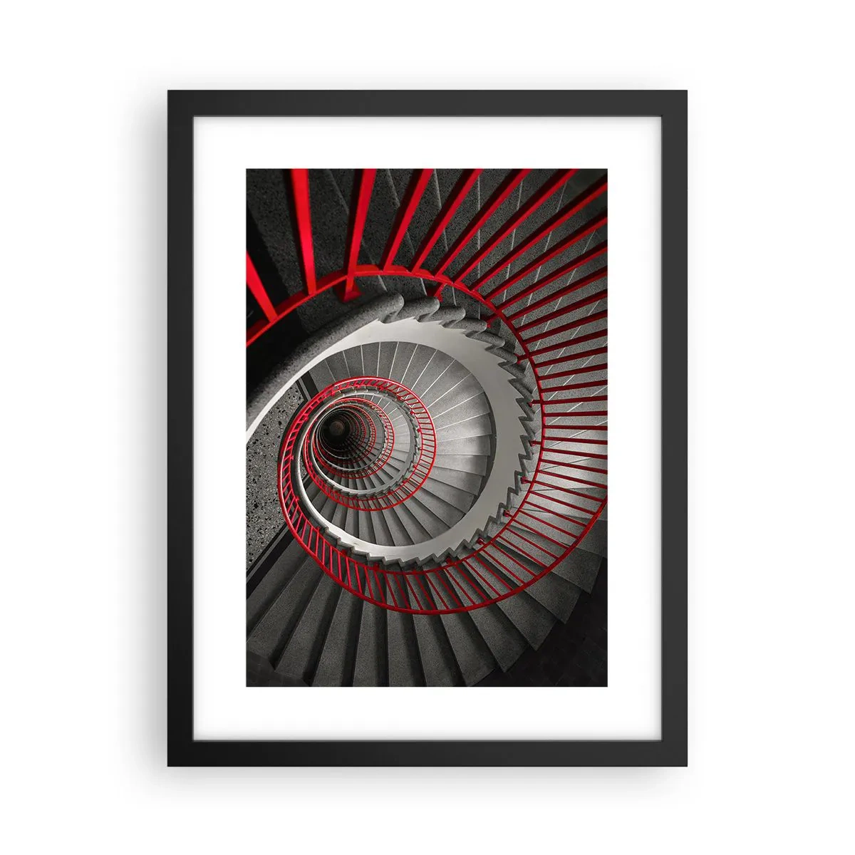 Plakát v černém rámu - Architektonické hry - 30x40 cm