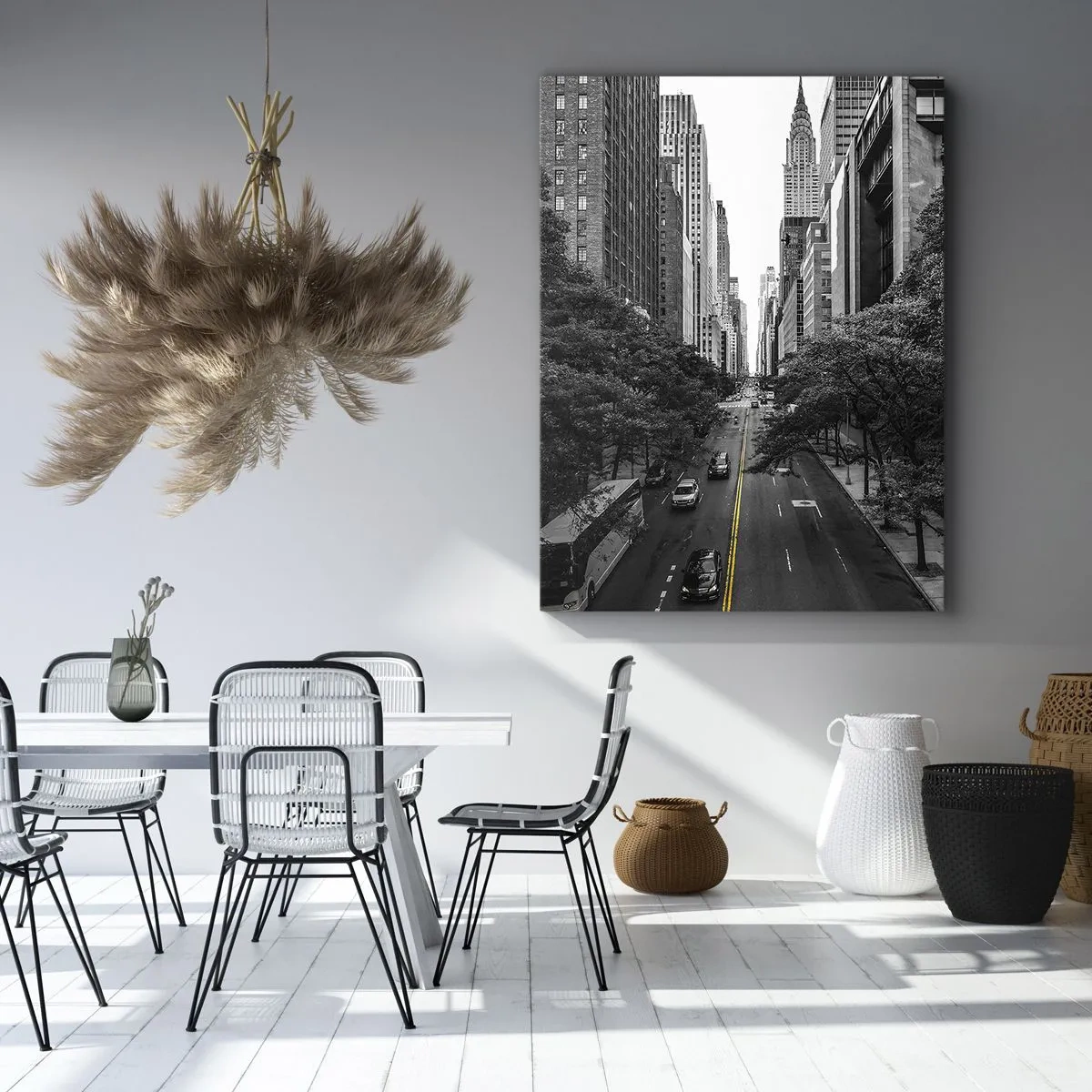 Obraz na plátně - Newyorské ráno - 70x100 cm