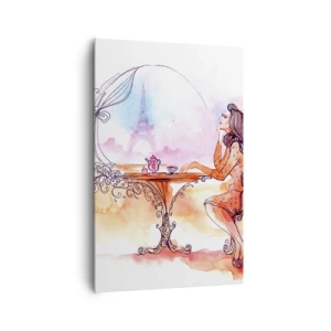 Obraz na plátně - Pařížská elegance - 80x120 cm