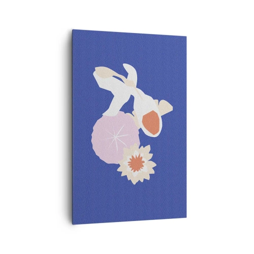 Obraz na plátně - Kompozice květů a poupat - 80x120 cm