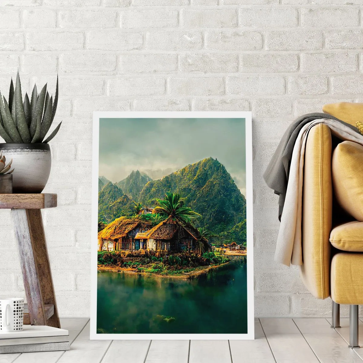 Plakát - Tropický ráj - 50x70 cm