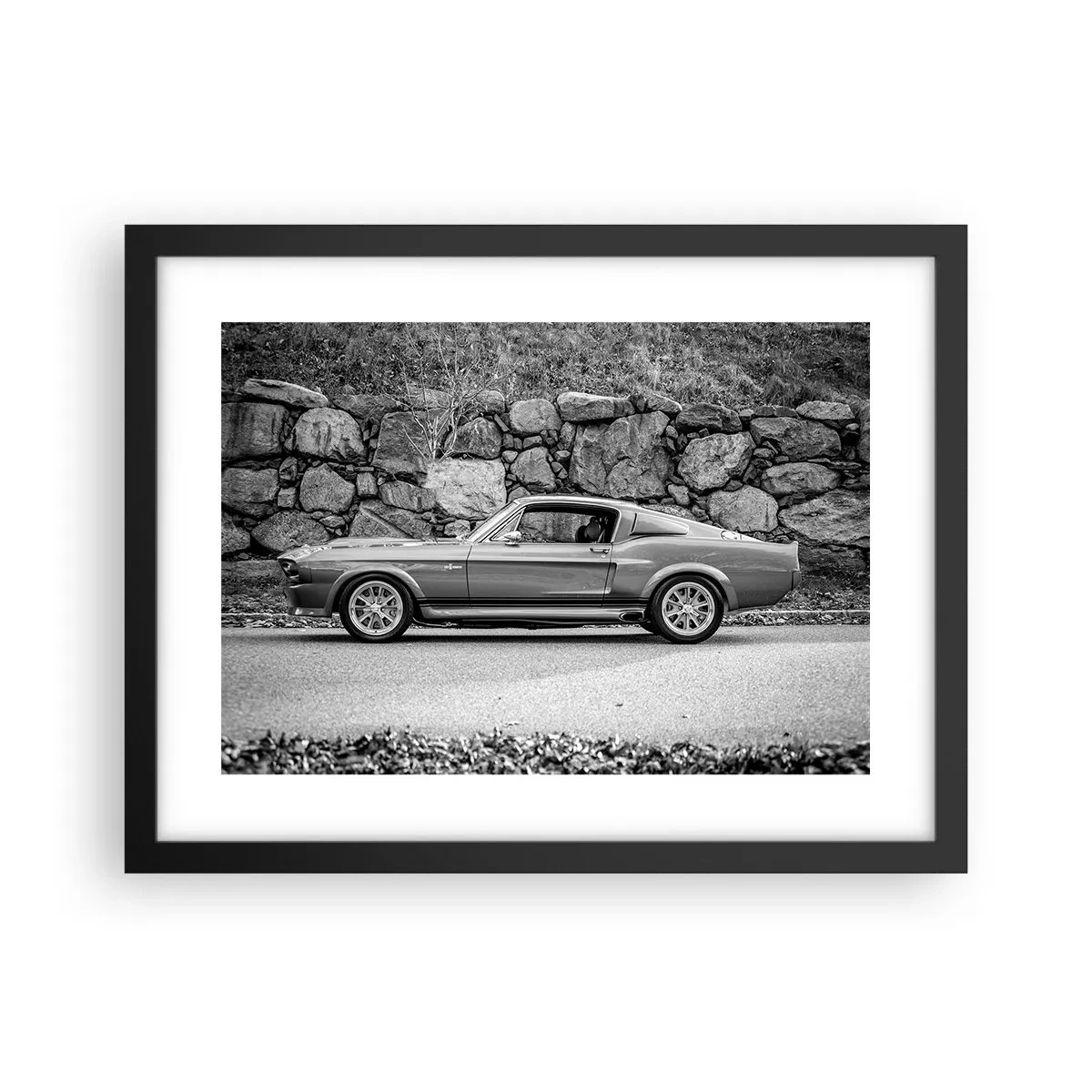 Plakát v černém rámu - Legenda 60. let - 40x30 cm