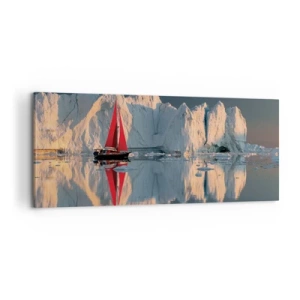 Obraz na plátně - Na okraji světa - 100x40 cm