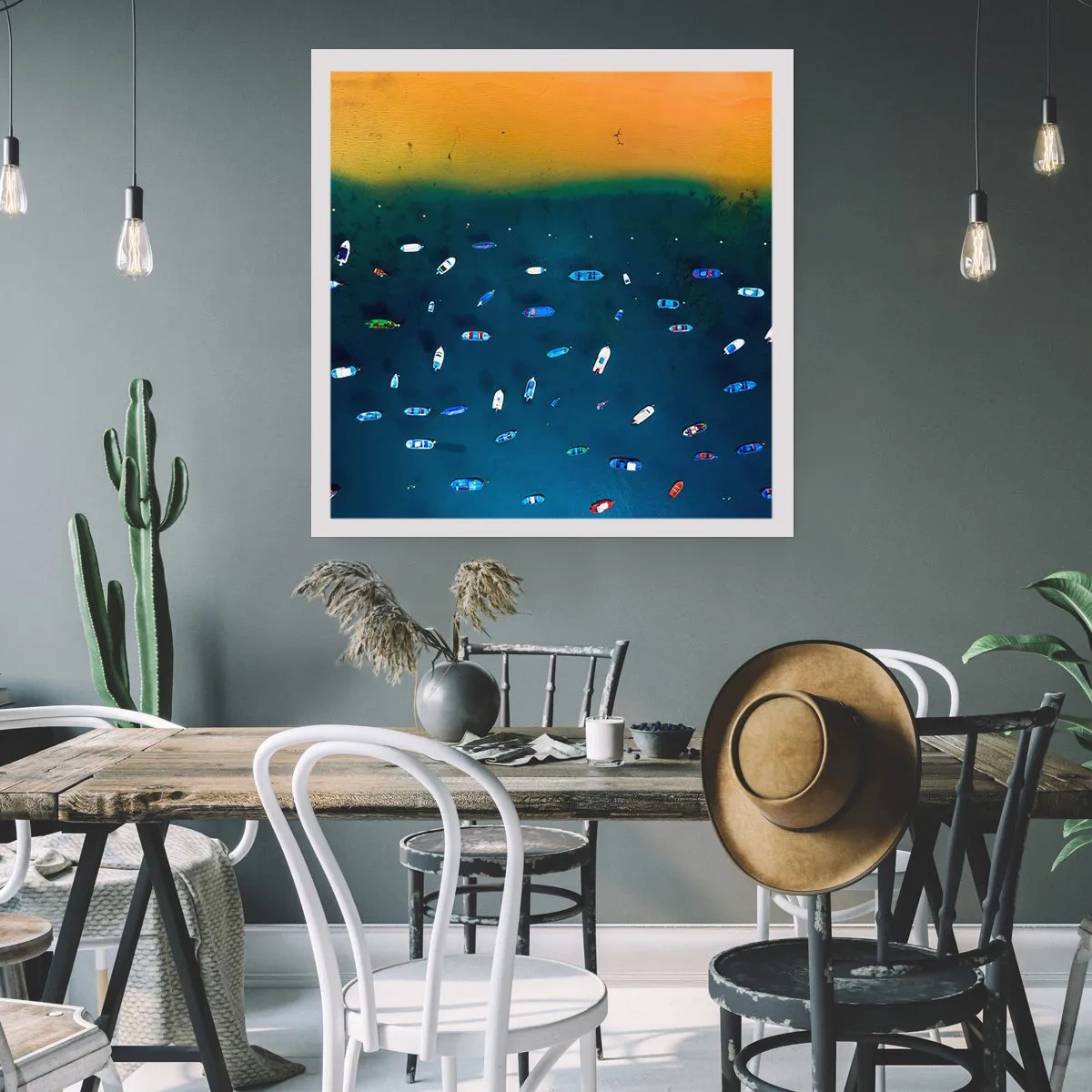 Plakát - Prázdninová hra - 60x60 cm