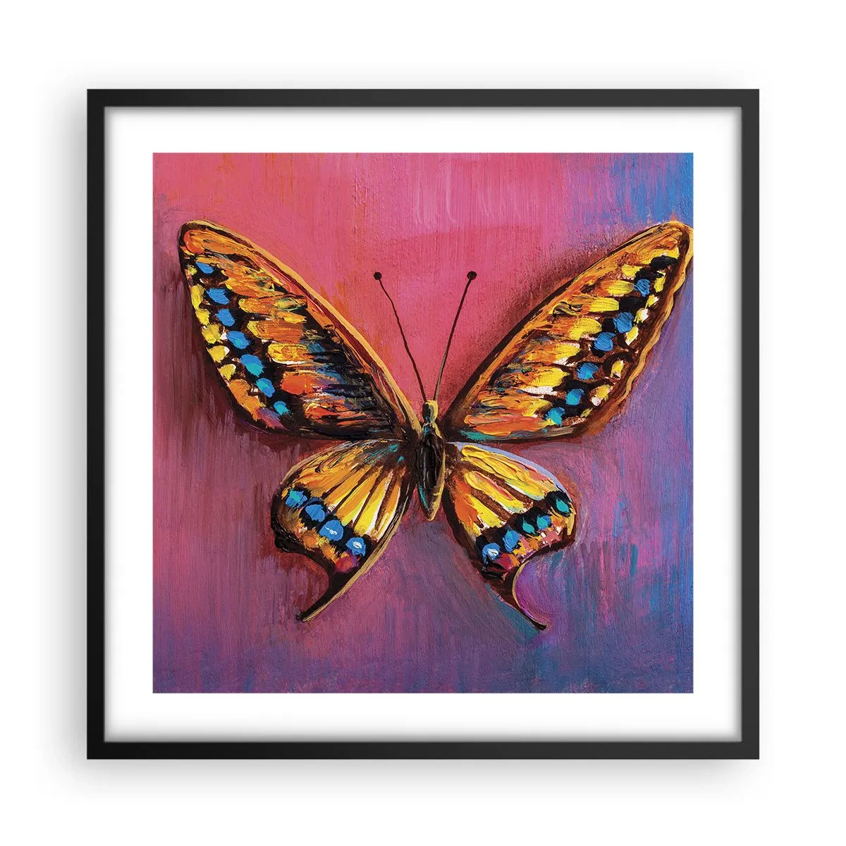 Plakát v černém rámu - Klenot přírody - 50x50 cm