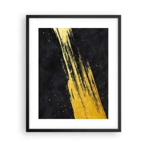 Plakát v černém rámu - Skok do hyperprostoru - 40x50 cm