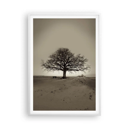 Plakát v bílém rámu - Odtud až na věčnost - 70x100 cm