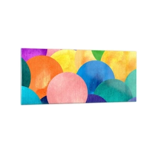 Obraz na skle - Původní plnost života - 120x50 cm