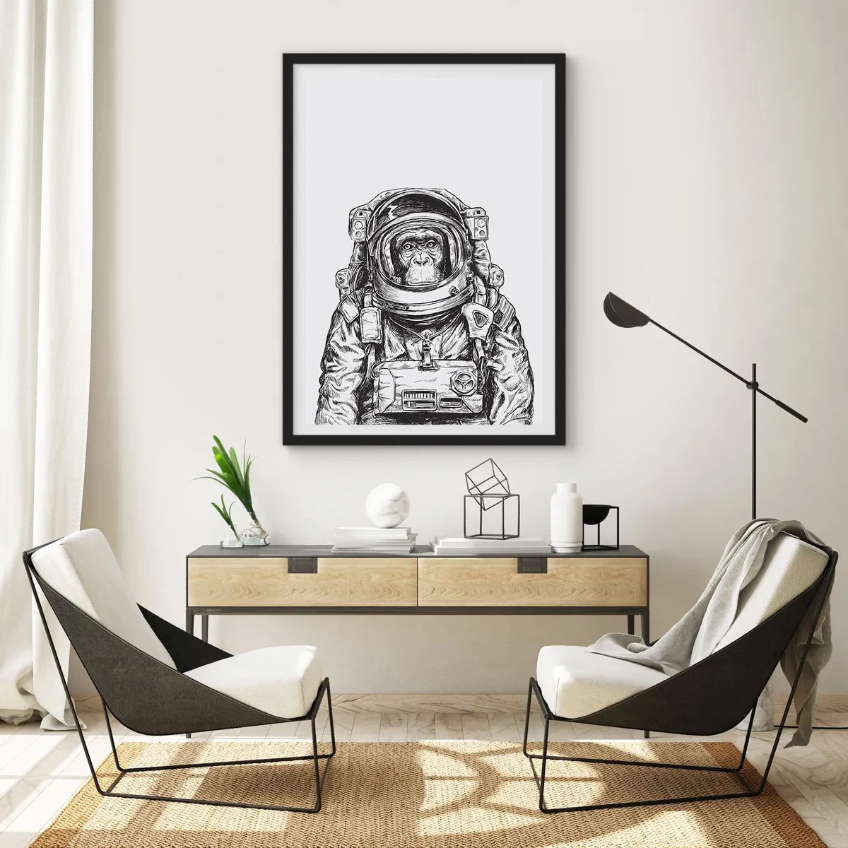 Plakát v černém rámu - Alternativní vývoj - 40x50 cm