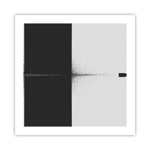 Plakát - Přímo k cílu - 50x50 cm