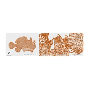 Vzor Fototapety Samolepicí Deluxe Sticker - A nakonec ryba - Mořská ryba, Oceán, Pobřeží - 100x30 cm