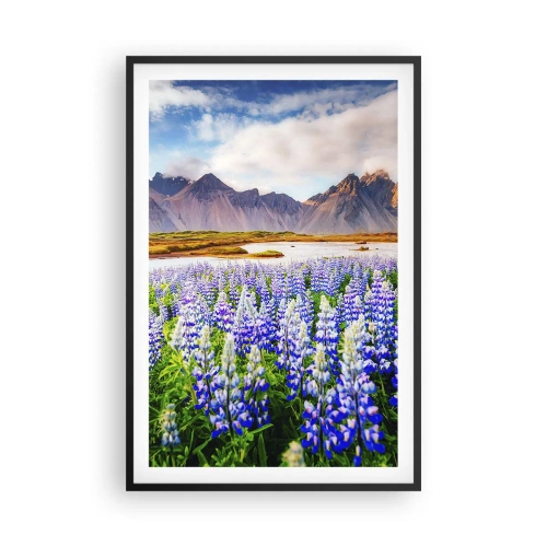 Plakát v černém rámu - Síla a přísnost vedle mírnosti - 61x91 cm