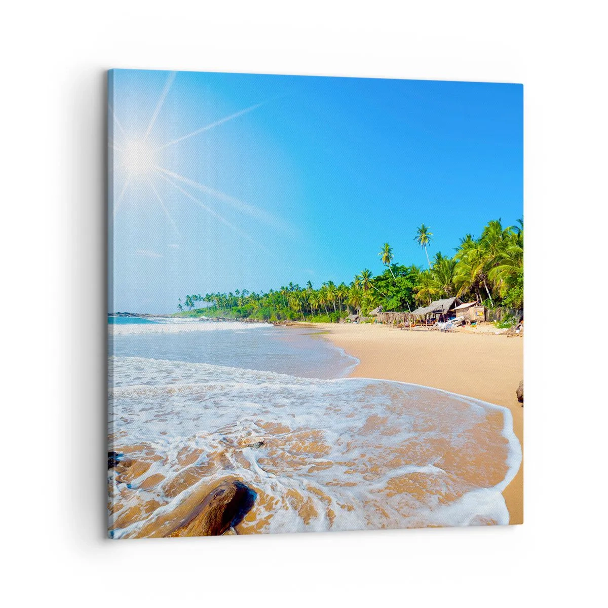 Obraz na plátně - Exotické místo pro tebe - 60x60 cm