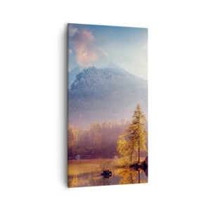 Obraz na plátně - V horách a údolích - 55x100 cm