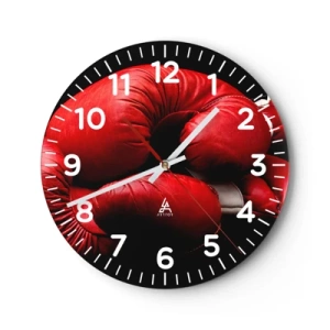 Nástěnné hodiny - Emoce války za námi - 40x40 cm