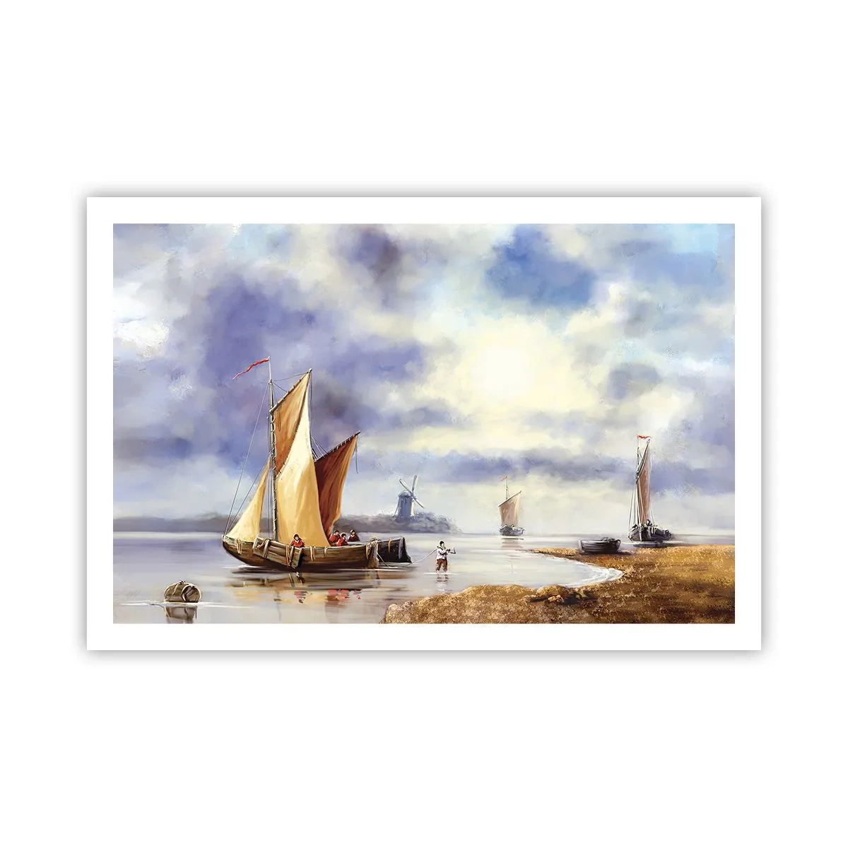 Plakát - Návrat námořníků - 91x61 cm