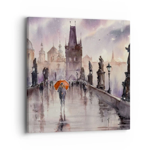 Obraz na plátně - Lidé se nemění - 40x40 cm