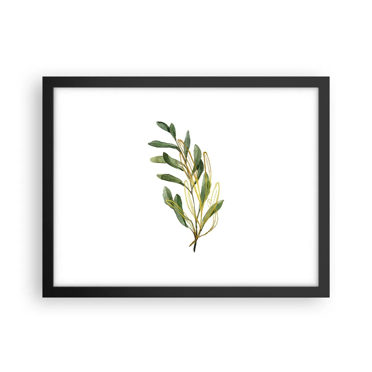 Plakát v černém rámu - Vše, co je dobré - 40x30 cm