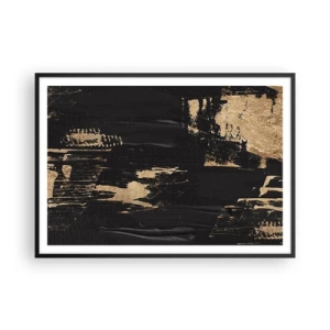 Plakát v černém rámu - Stopa doteku - 100x70 cm