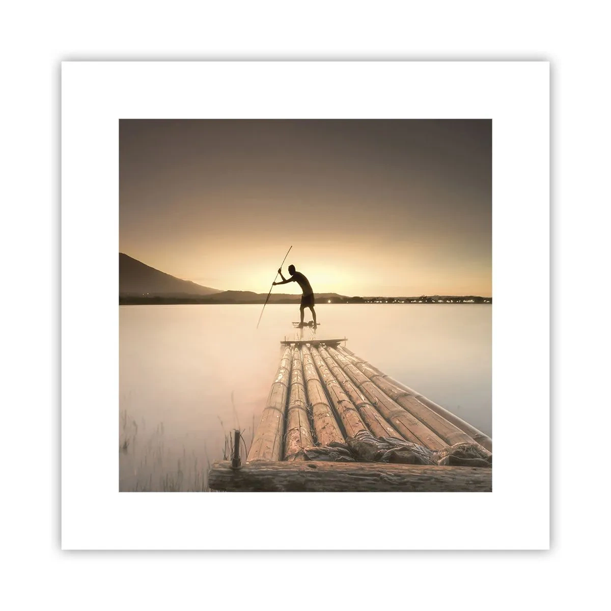 Plakát - Před odpočinkem - 30x30 cm