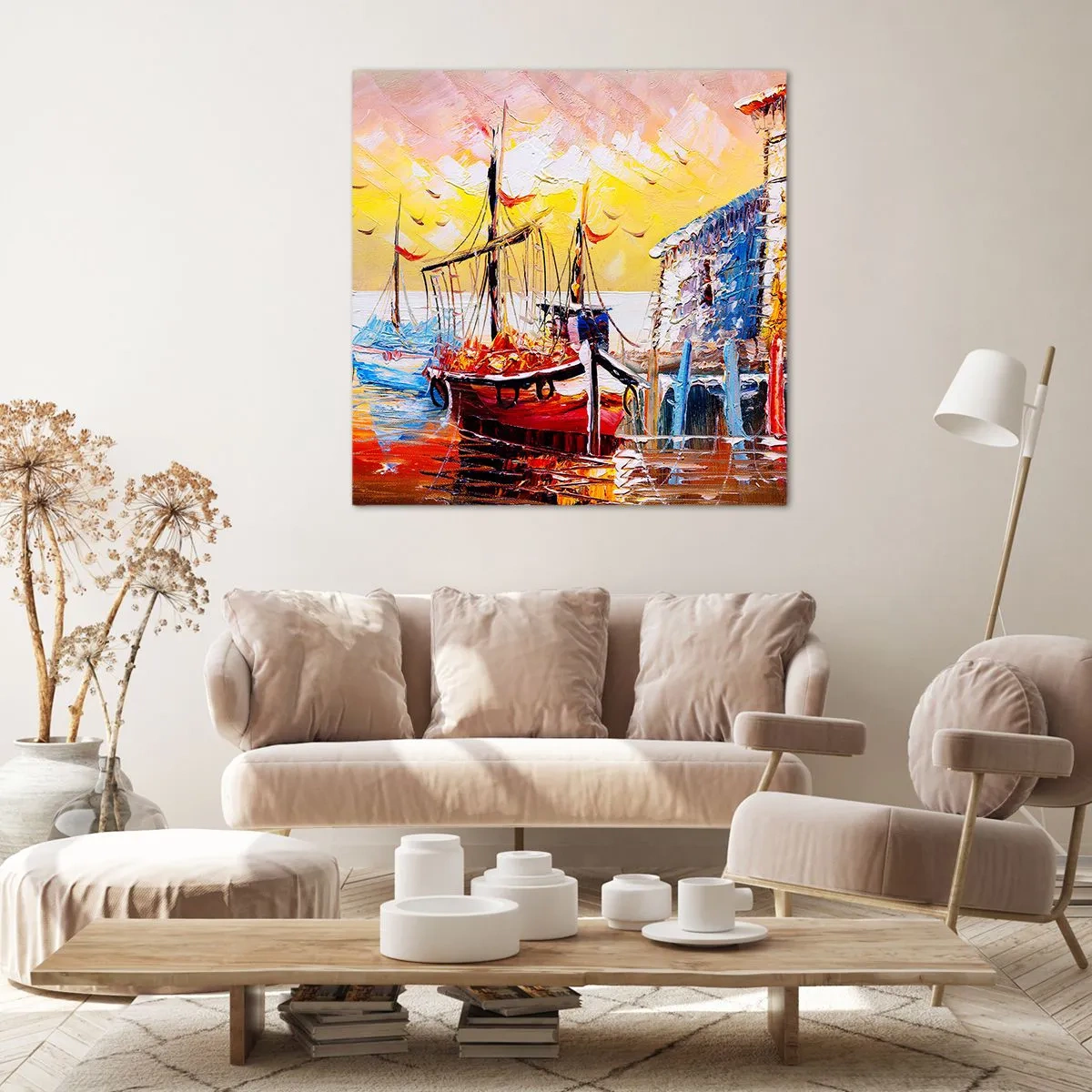 Obraz na plátně - Šťastný návrat - 70x70 cm