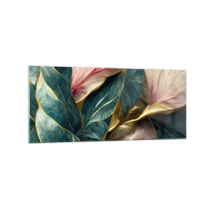 Obraz na skle - Přirozená elegance a styl - 120x50 cm