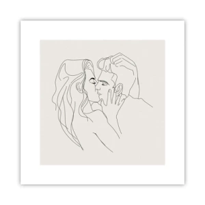 Plakát - Zamotaní citem - 30x30 cm