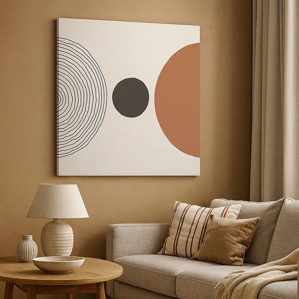 Obraz na plátně - V centru pozornosti - 30x30 cm