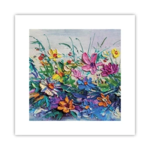 Plakát - Vůbec ne zátiší - 30x30 cm