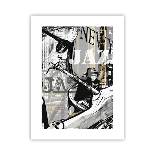 Plakát - V rytmu New Yorku - 30x40 cm