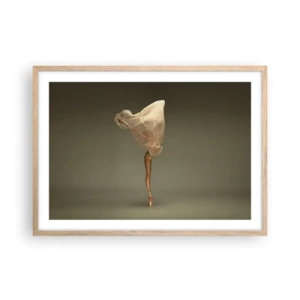 Plakát v rámu světlý dub - Hned poletí - 70x50 cm