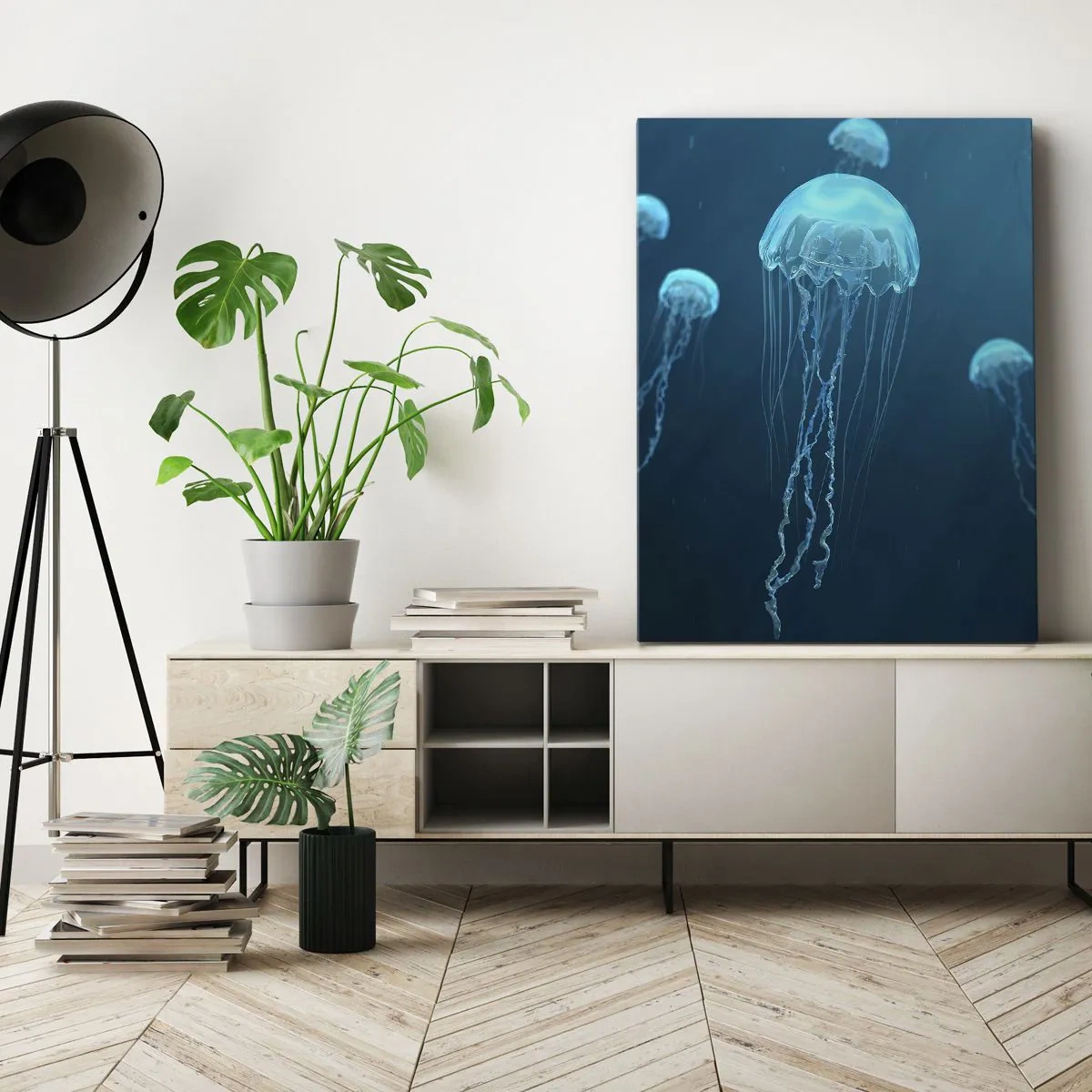 Obraz na plátně - Oceánský tanec - 50x70 cm