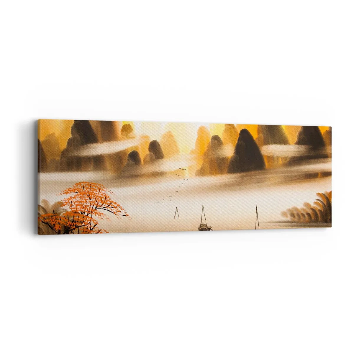 Obraz na plátně - Dál než na Dálném východu - 90x30 cm