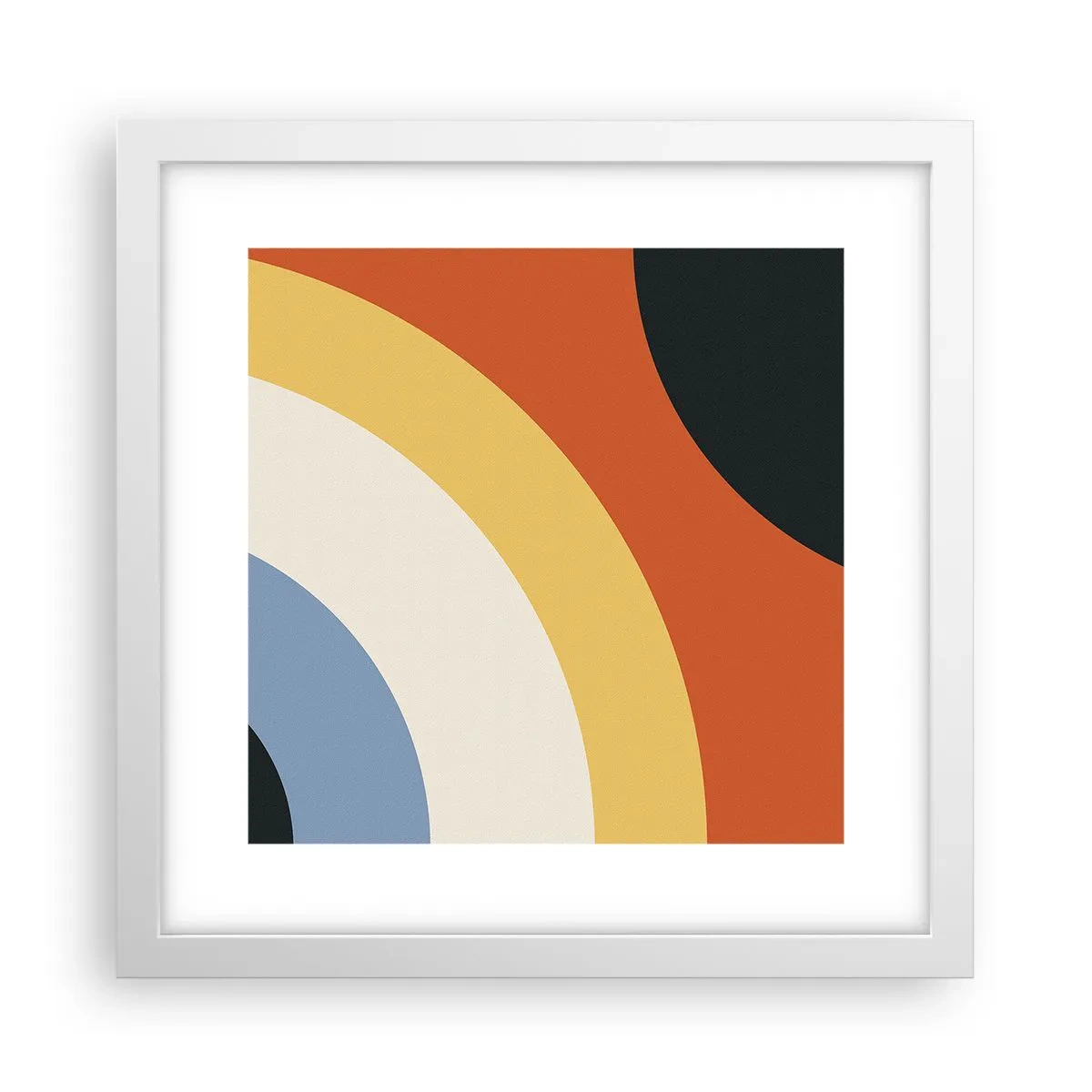 Plakát v bílém rámu - K sobě samému - 30x30 cm