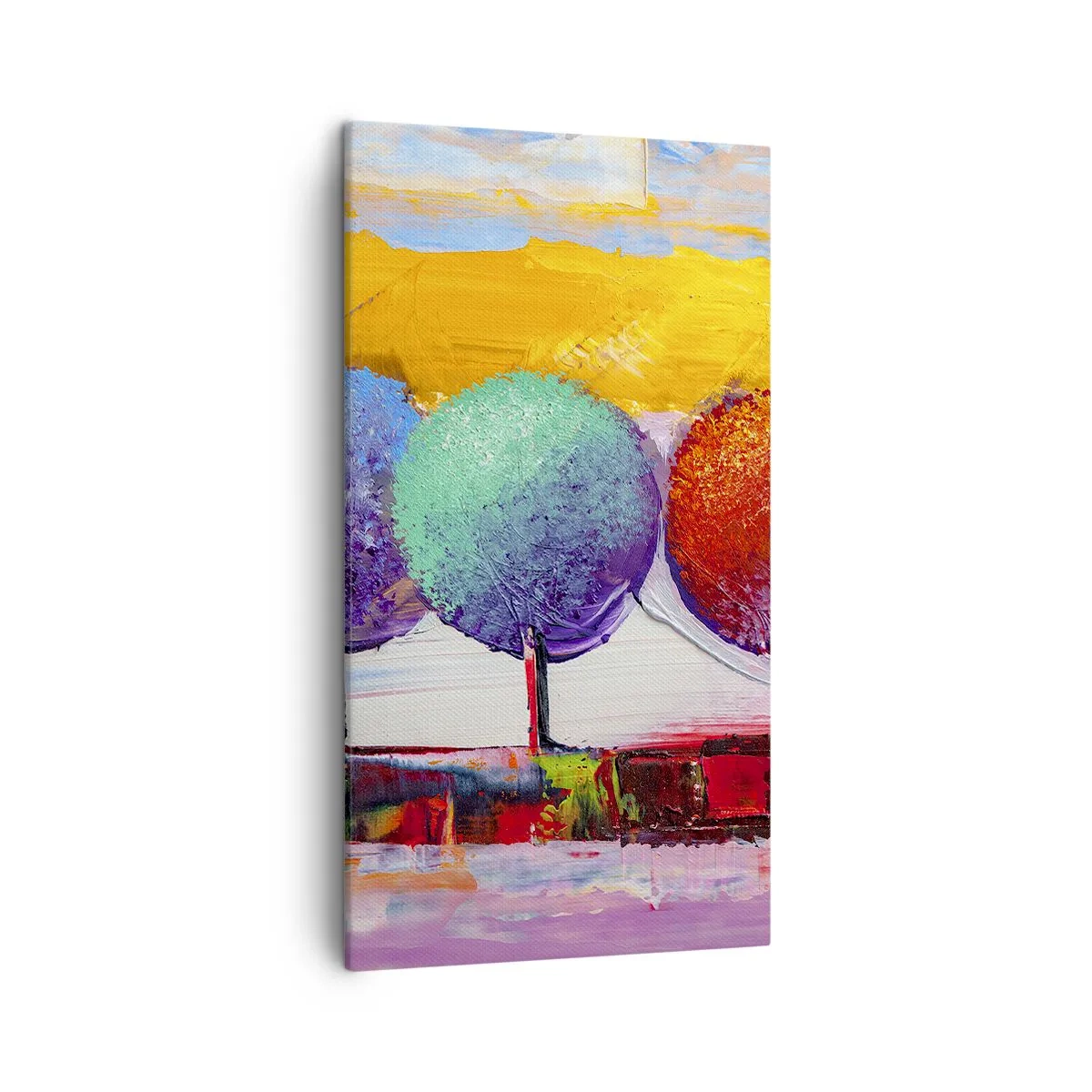 Obraz na plátně - Do třetice všeho dobrého - 45x80 cm