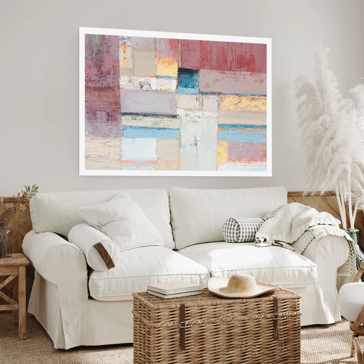 Plakát - Klid geometrie - 50x40 cm