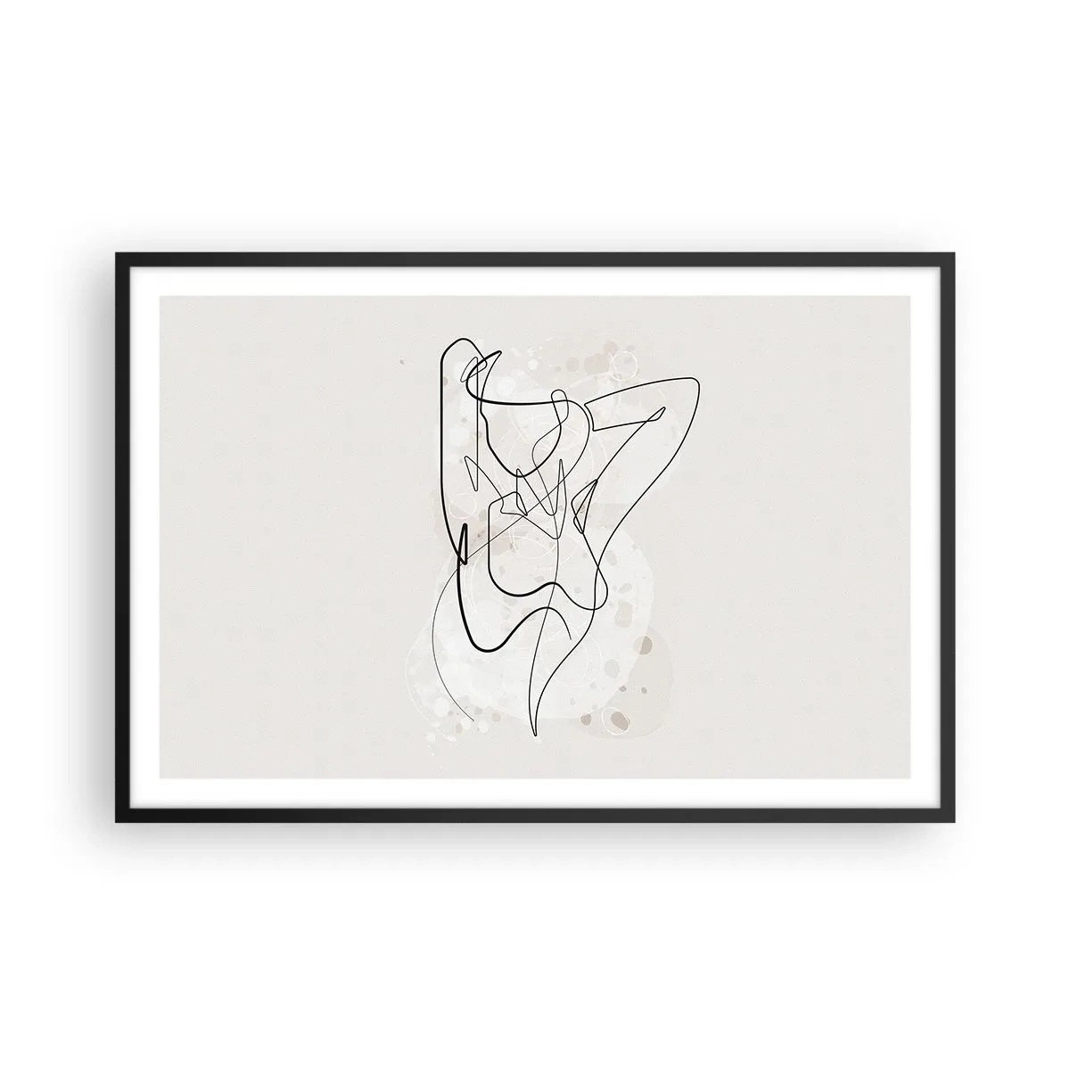 Plakát v černém rámu - Umění svádění - 91x61 cm