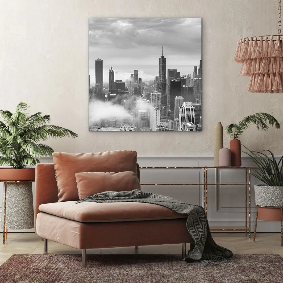 Obraz na plátně - Americká krajina - 50x50 cm