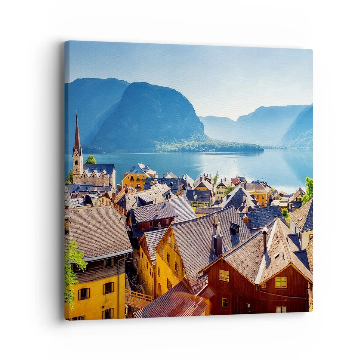 Obraz na plátně - Víc malebně to nejde - 40x40 cm