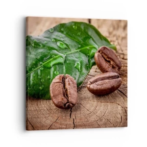 Obraz na plátně - Nejskutečnější a černá - 30x30 cm