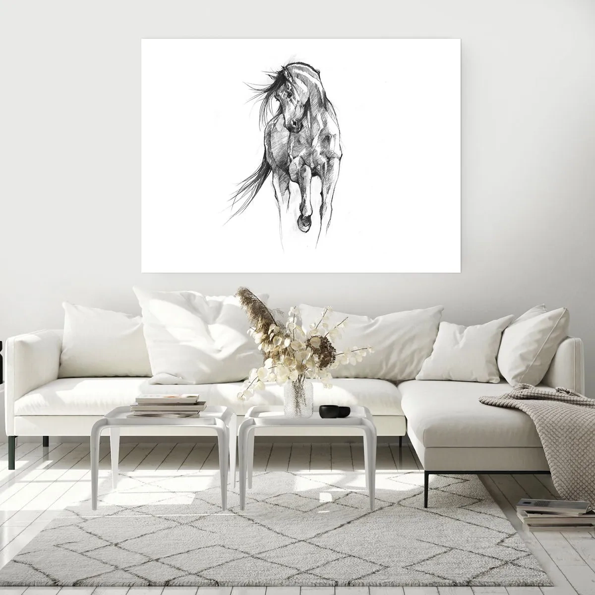 Plakát - V ladném klusu - 100x70 cm