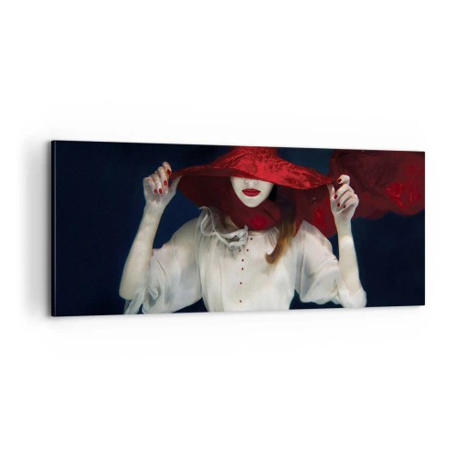 Obraz na plátně - Divoženka - 100x40 cm