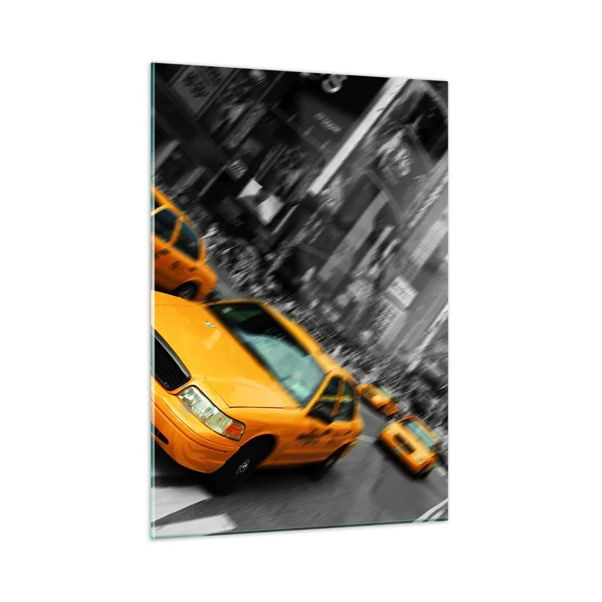 Obraz na skle - Newyorské kapky slunce - 50x70 cm