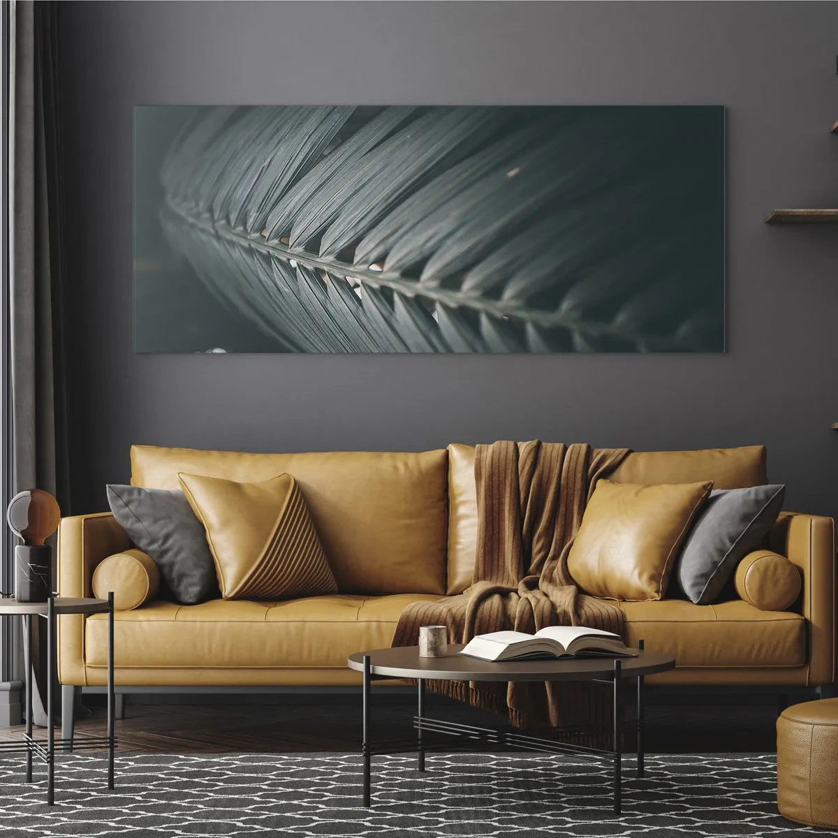Obraz na skle - Přesnost přírody - 120x50 cm