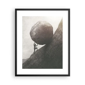 Plakát v černém rámu - Věřím, proti vší naději - 40x50 cm