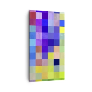 Obraz na plátně - Každý jiný, všechny rovné - 55x100 cm