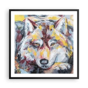 Plakát v černém rámu - Klid mezi blízkými - 60x60 cm